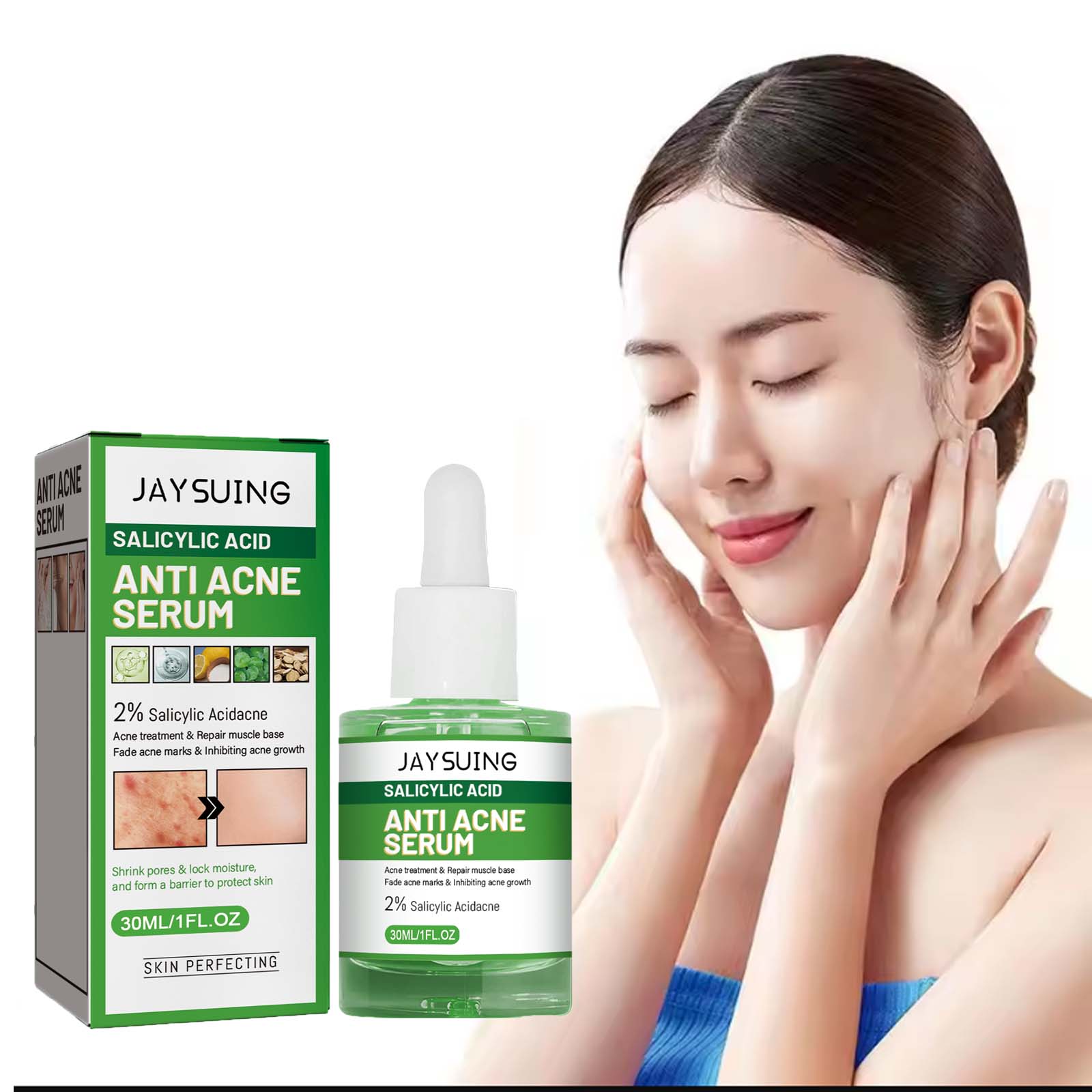 Salicylic Acid Blackhead Remover - Serum Wajah Anti Jerawat Asam Salisilat