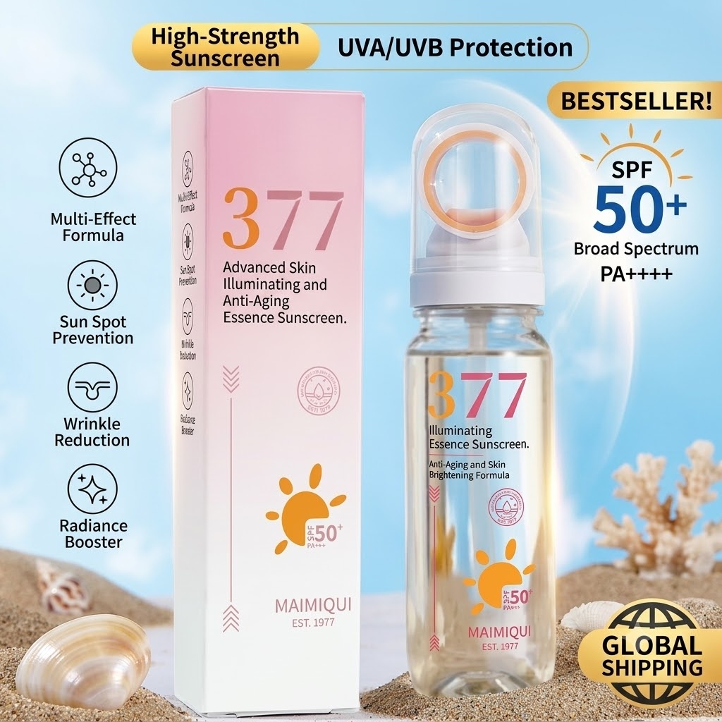 Spf 50 Waterproof Sunscreen - MAIMIQI 90G 377 Semprotan Tabir Surya