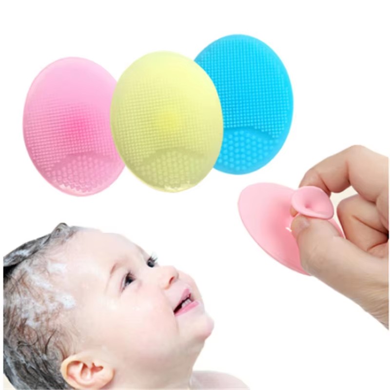 Silicone Face Scrubber Electric - 2/4/6 Buah Sikat Pembersih Wajah Silikon