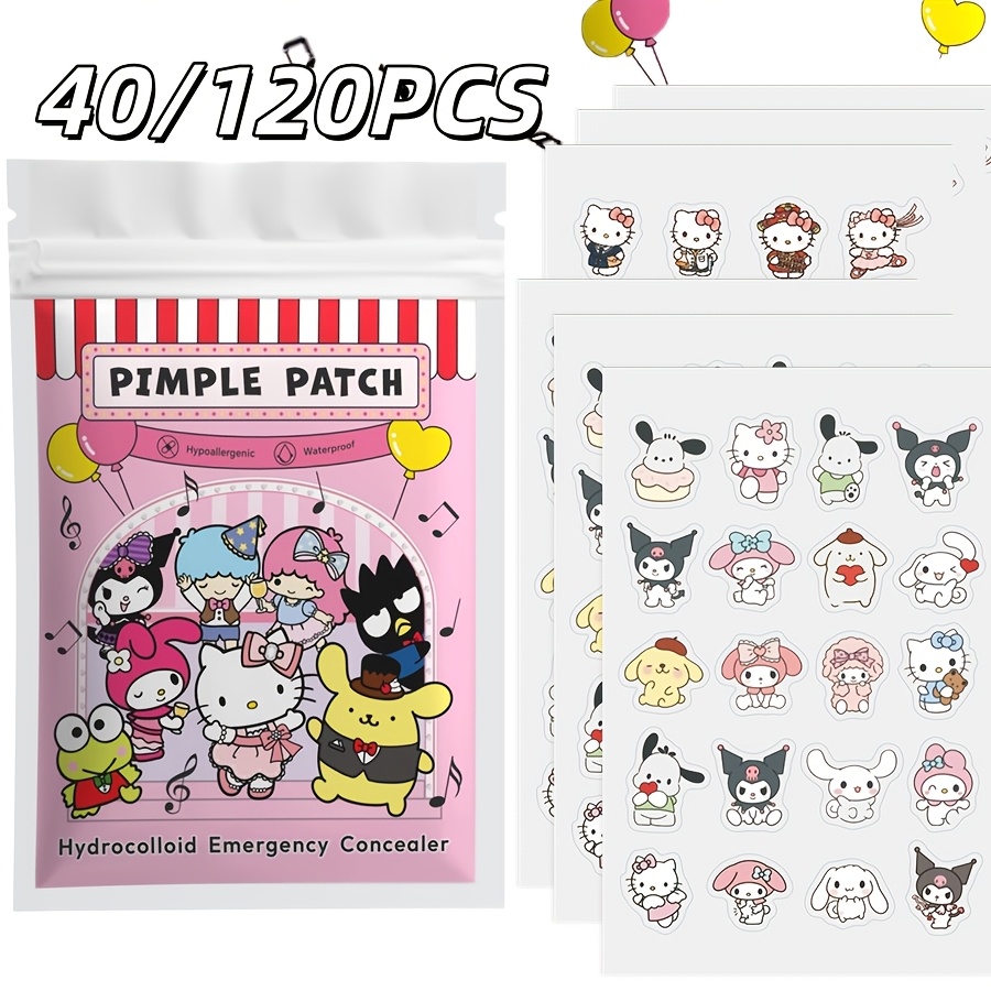 Skincare - 40/120PCS Plester Jerawat Hello Kitty, plester