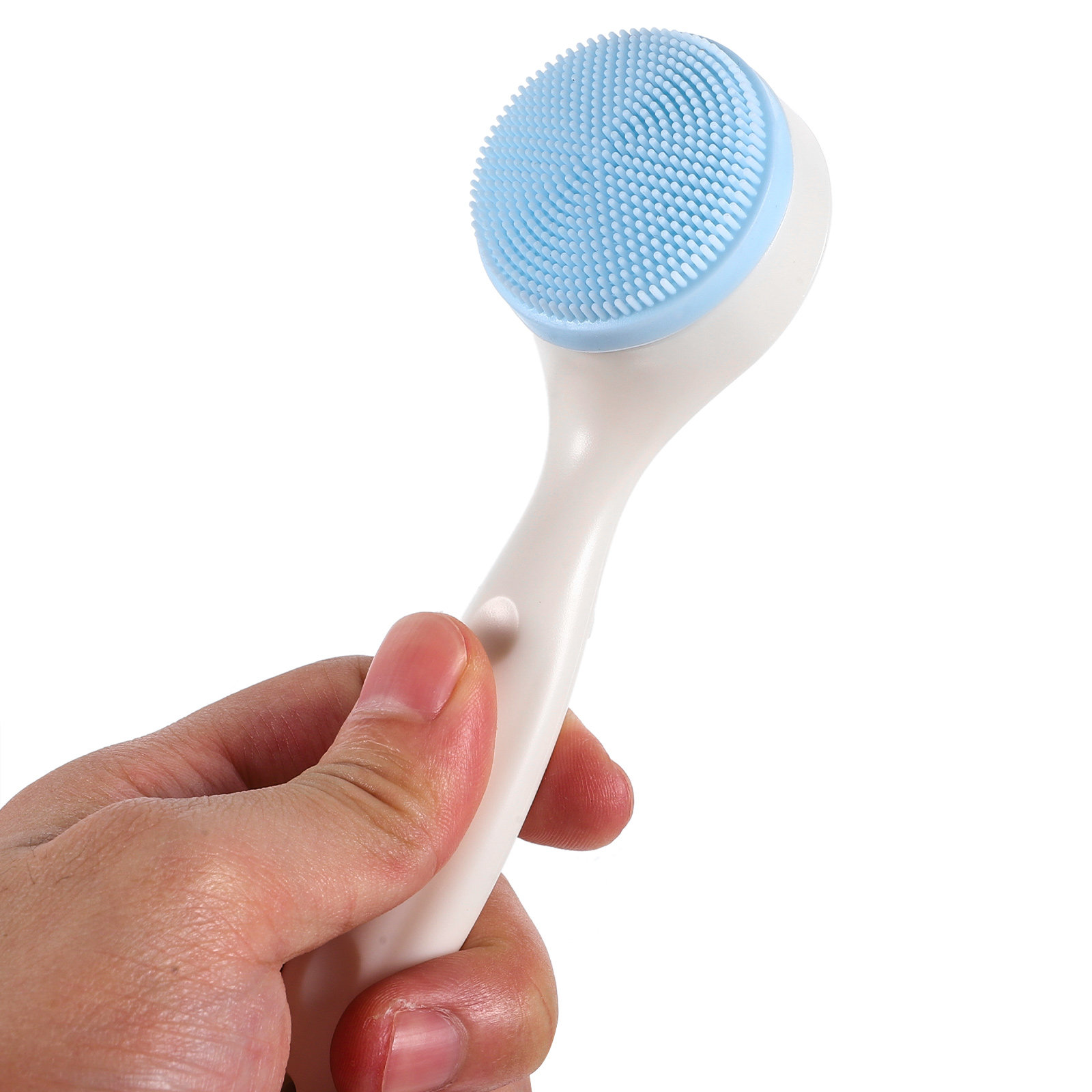 Silicone Face Scrubber Electric - 2 Buah Sikat Wajah Silikon Sikat