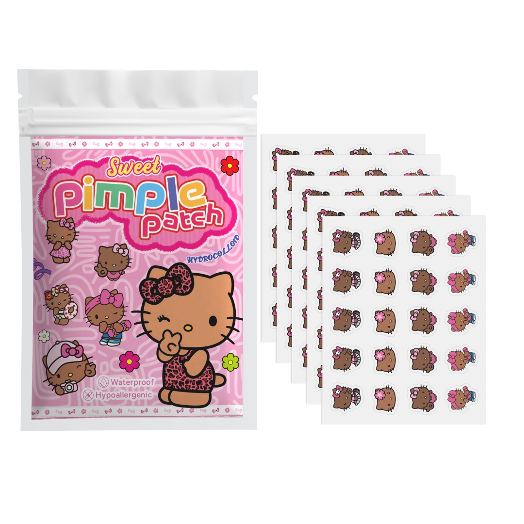Hydrocolloid Pimple Patch - 100PCS Hello Kitty Acne Patches, Plester
