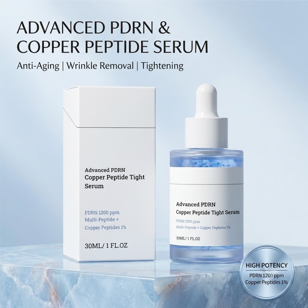 Hyaluronic Acid Facial Serum - Serum Wajah Peptida Tembaga Anti Penuaan