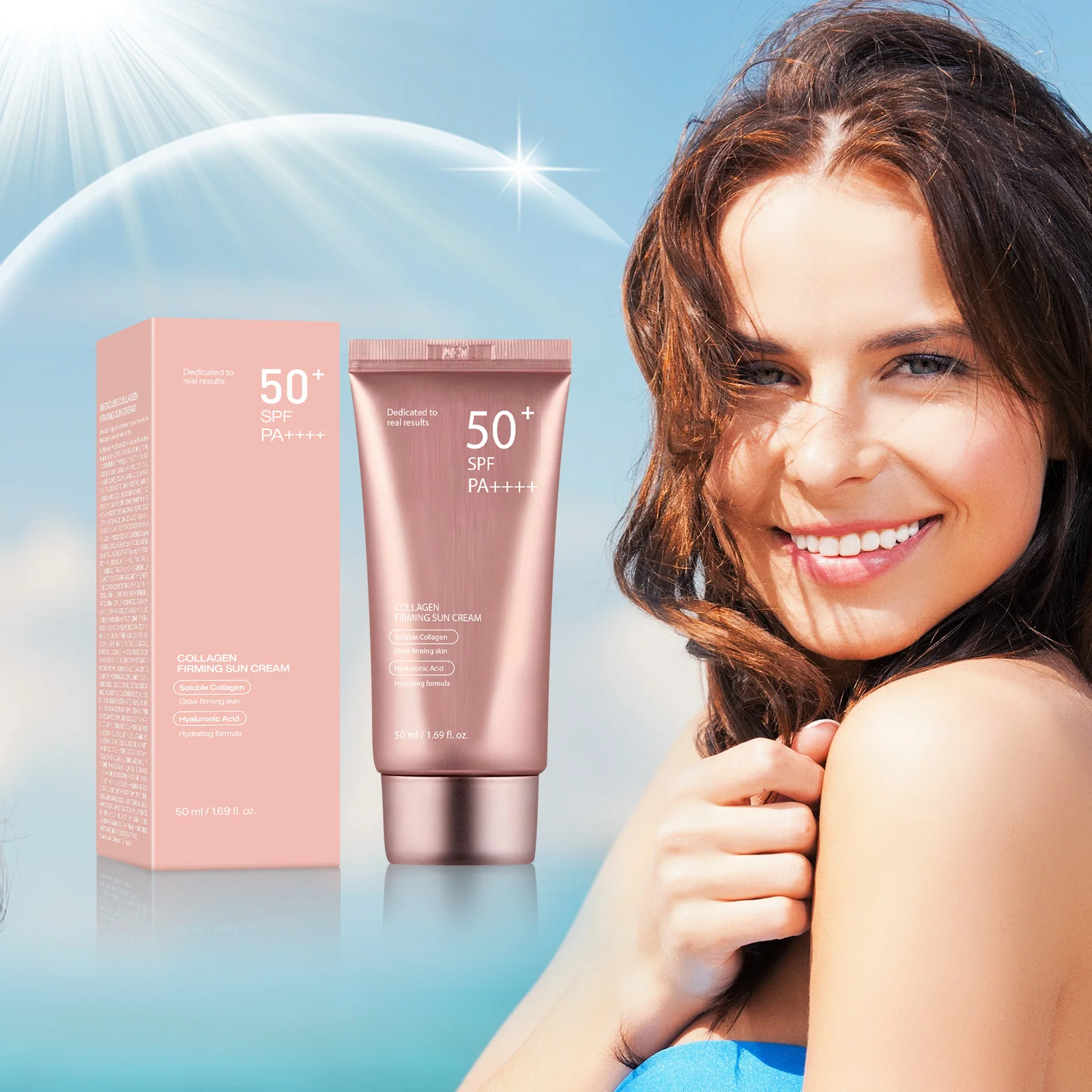 Spf 50 Waterproof Sunscreen - Tabir Surya SPF50 PA+++ Krim Tabir