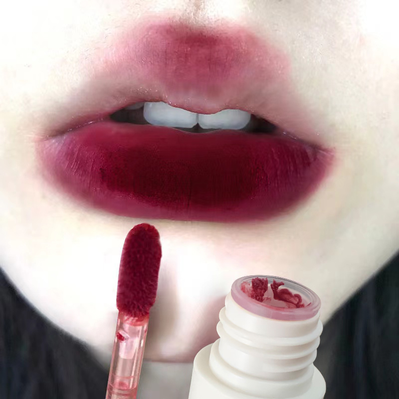Matte Velvet Lip Tint Long Lasting - Lip Gloss Beludru Matte Lipstik Cair