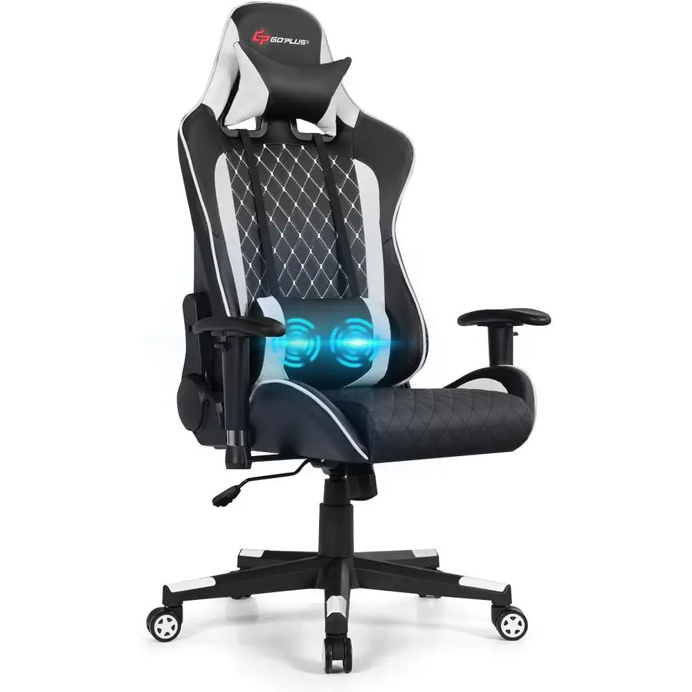 Massage - Kursi Gaming Ergonomis yang Dapat Disesuaikan