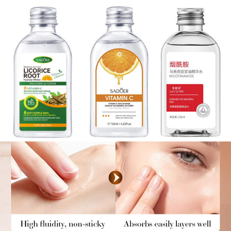 Niacinamide Pore Shrinking Essence - VC Niacinamide Pemutih Menutrisi Gliserin Akar