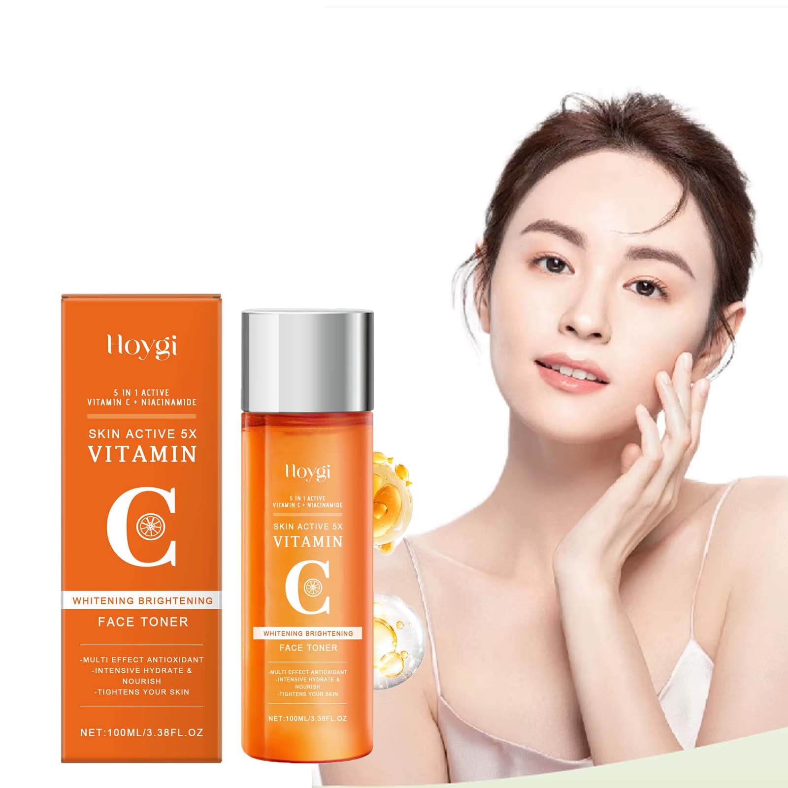 Niacinamide Pore Shrinking Essence - Toner Hidrasi Vitamin C Pelembap Pencerah