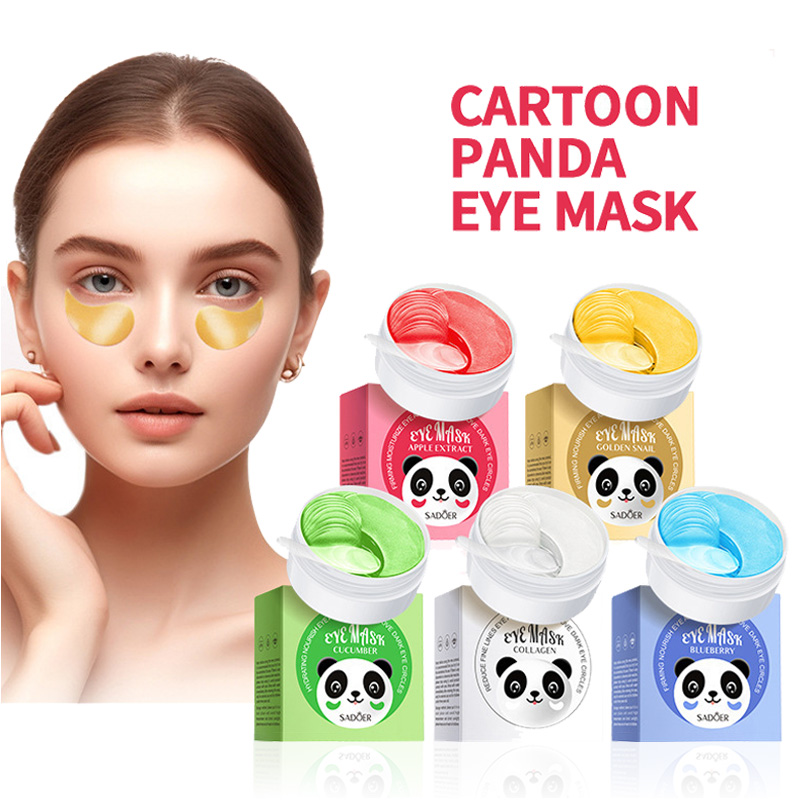 Collagen Under Eye Patches - SADOER masker mata kolagen kristal, 60