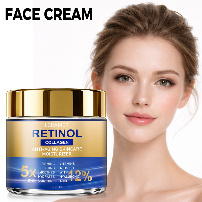 Retinol Anti Wrinkle Cream - Krim Wajah Retinol Pelembab Penghilang Kerut
