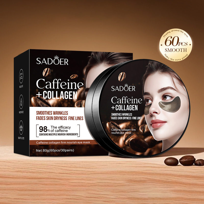 Collagen Under Eye Patches - 60 Buah Masker Mata Kolagen Kristal