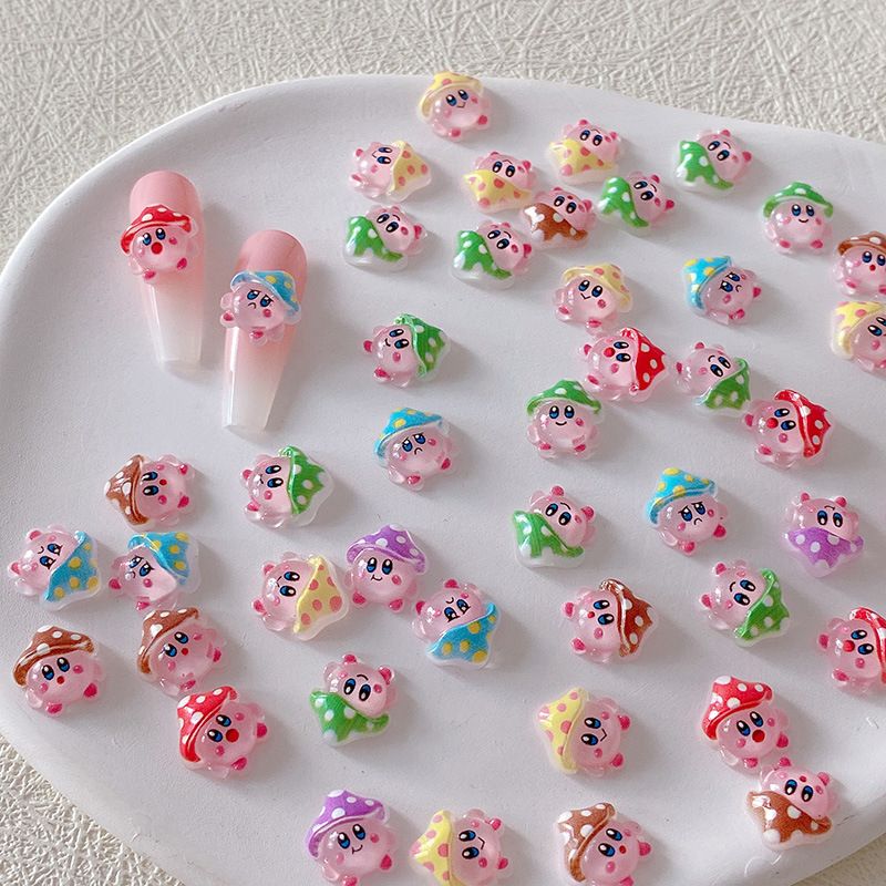 Nail Art - 2/10/20 Buah Hiasan Kuku Kirby Resin