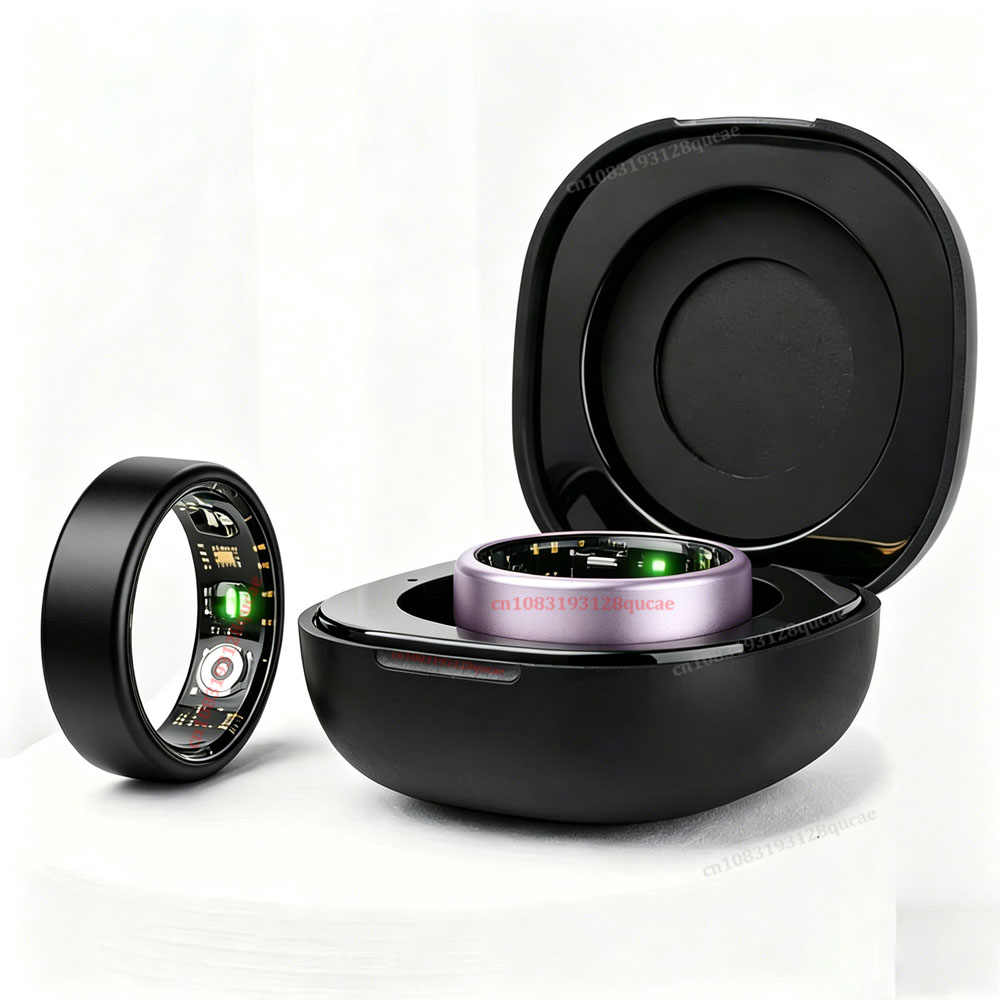 Health Monitors - Cincin Pintar R10 dengan Kotak Pengisian