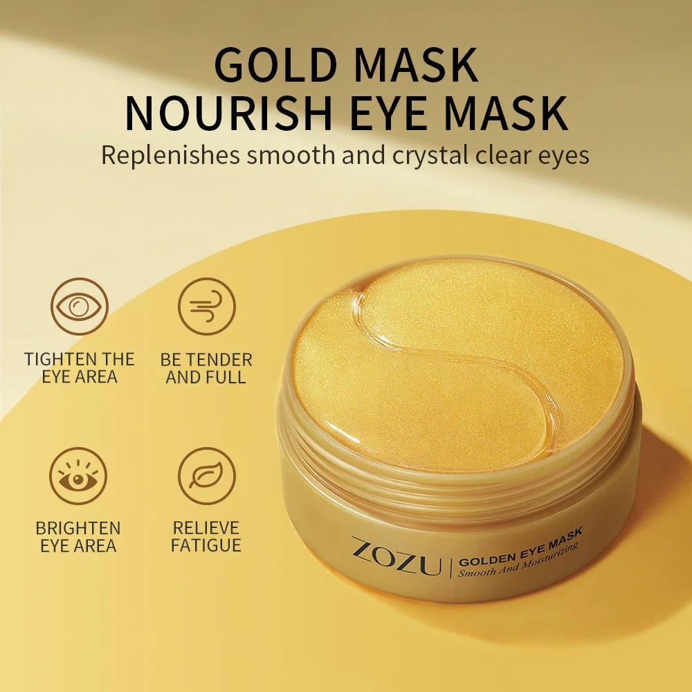 Collagen Under Eye Patches - Masker mata kolagen emas alpukat, produk