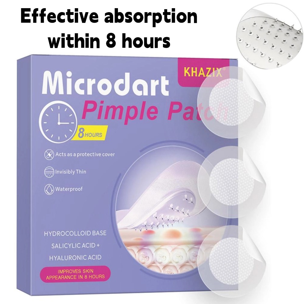 Hydrocolloid Pimple Patch - Patch Jerawat Hidrokoloid Jarum Mikro Patch