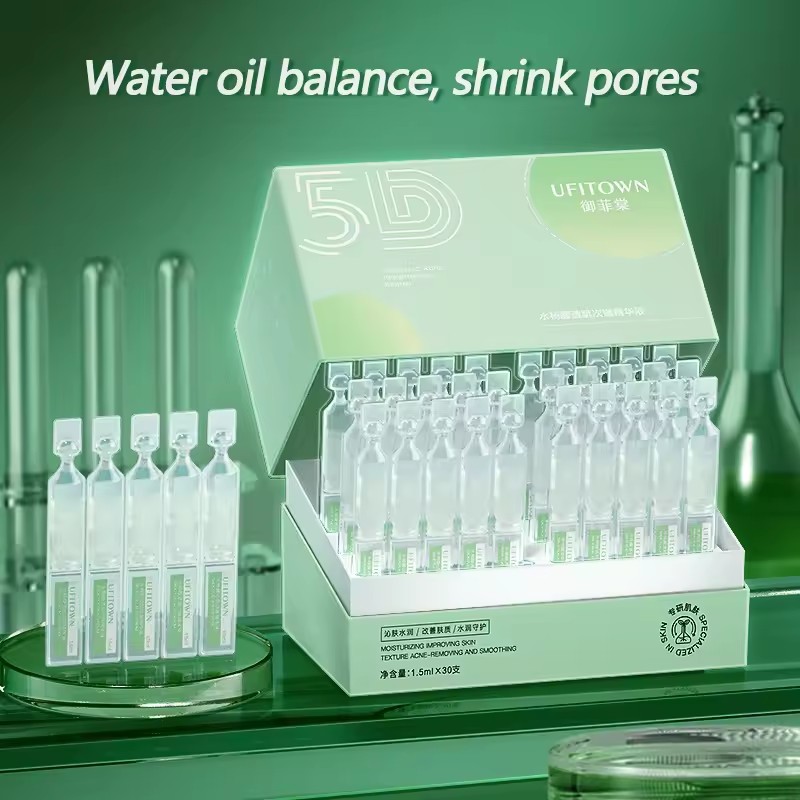 Niacinamide Pore Shrinking Essence - Serum Pengecil Pori-pori Asam Salisilat 3D
