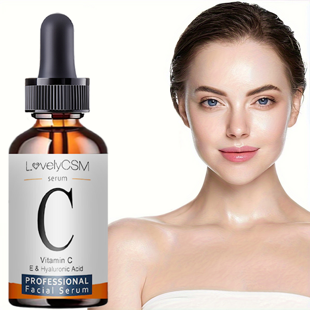 Hyaluronic Acid Facial Serum - Serum Wajah Vitamin C, Perawatan Kulit