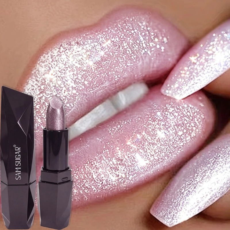 Matte Velvet Lip Tint Long Lasting - 6 Warna Lipstik Beludru Berkilau Metalik