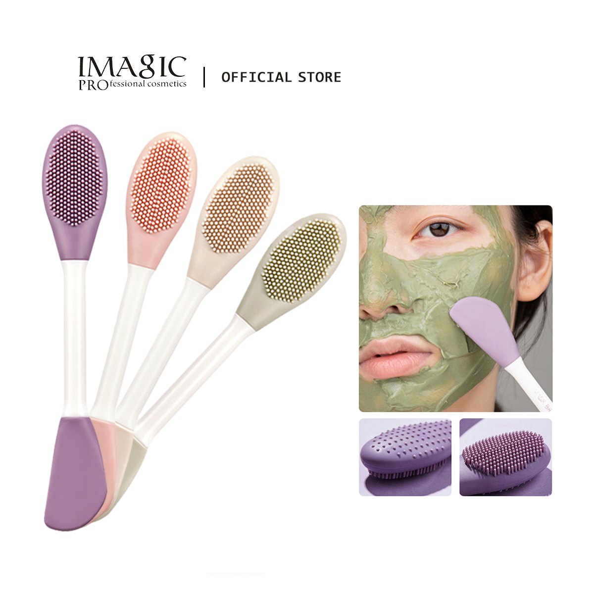 Silicone Face Scrubber Electric - Sikat Pembersih Wajah & Masker Silikon