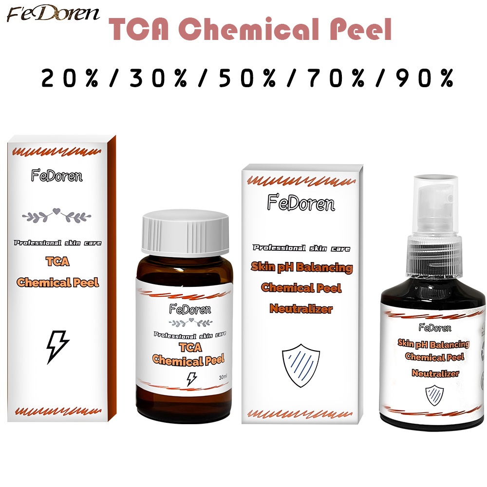 Hyaluronic Acid Facial Serum - 30ml daya tinggi kulit kimia kupas
