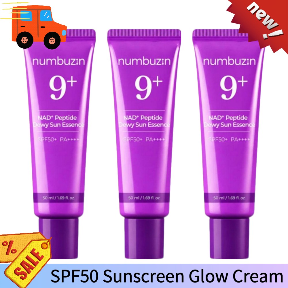 Spf 50 Waterproof Sunscreen - Numbuzin 9+ SPF50 Sunscreen 50ml Tahan