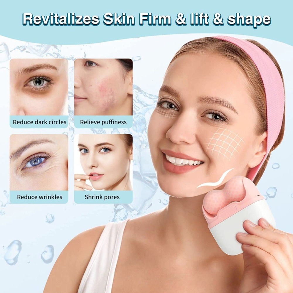 Face Ice Roller Puffiness - Roller Es Dua Sisi Untuk Mengatasi