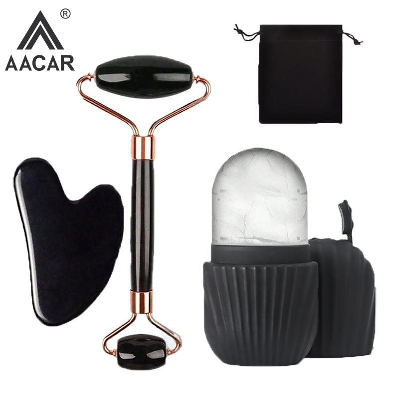 Face Ice Roller Puffiness - Set Rol Es Wajah, Set Rol