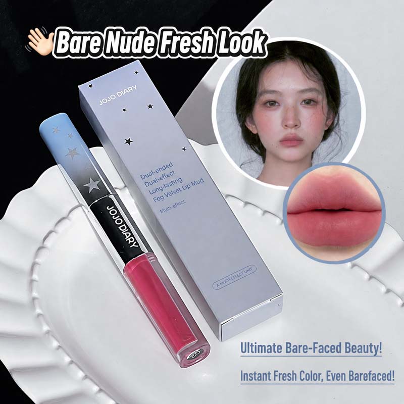 Matte Velvet Lip Tint Long Lasting - JOJO DIARY Lip Glaze Dual Effect