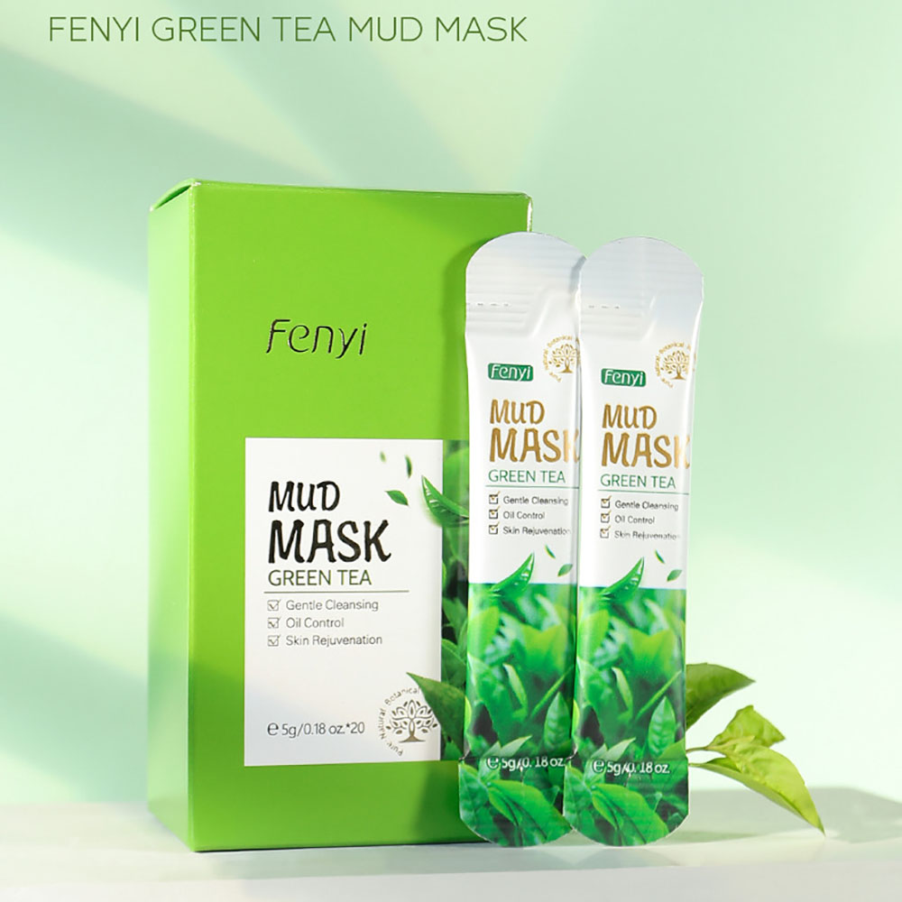 Green Tea Cleansing Clay Mask - Masker Tanah Liat Teh Hijau Fenyi