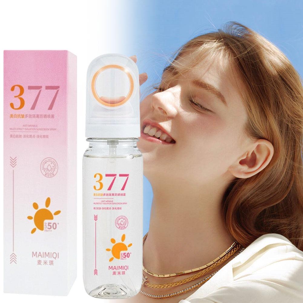 MAIMIQI 90G 377 Semprotan Tabi - Spf 50 Waterproof Sunscreen ulasan dan harga