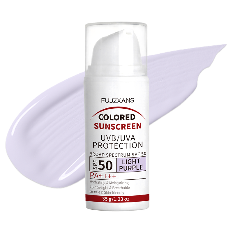 Sunscreen Berwarna Ungu Muda S - Spf 50 Waterproof Sunscreen ulasan dan harga