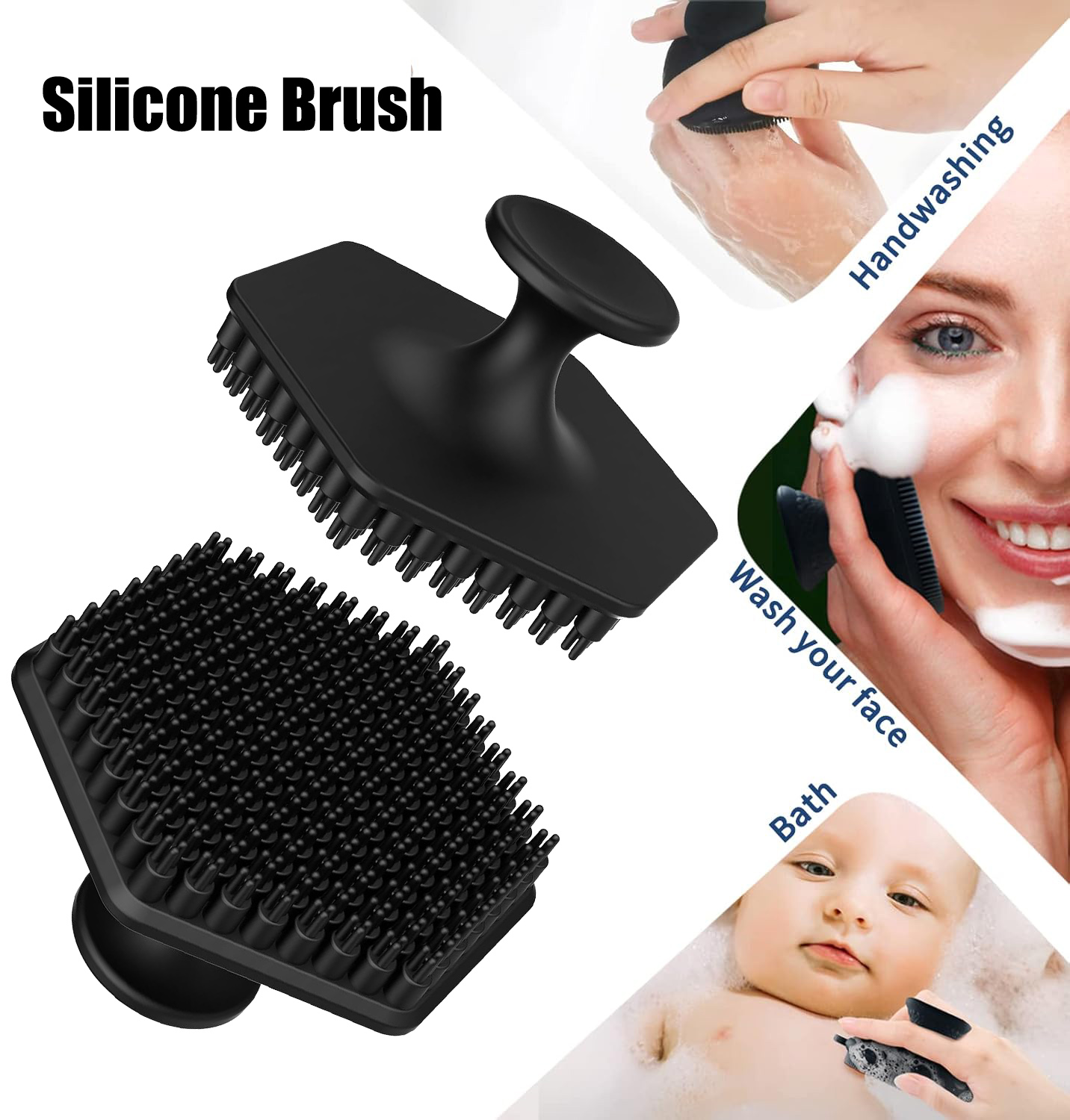 Sikat Wajah Silikon untuk Pria - Silicone Face Scrubber Electric ulasan dan harga