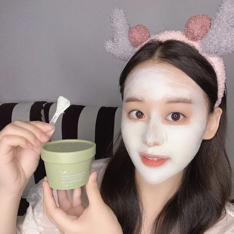 Masker Tanah Liat Teh Hijau Ma - Green Tea Cleansing Clay Mask ulasan dan harga
