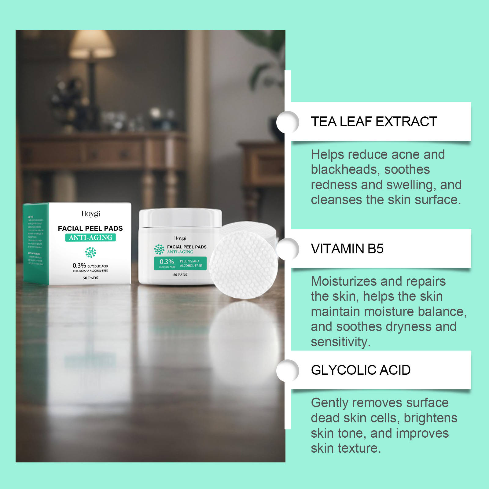 Bantalan katun asam glikolat,  - Salicylic Acid Blackhead Remover ulasan dan harga