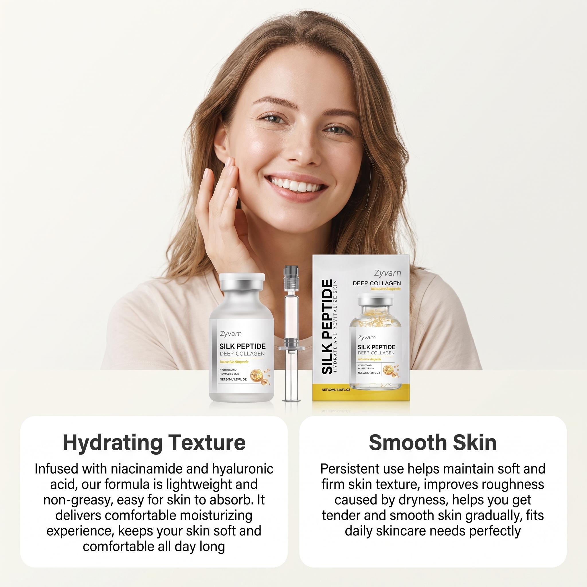 Serum Ampul Kolagen Sutra deng - Hyaluronic Acid Facial Serum ulasan dan harga