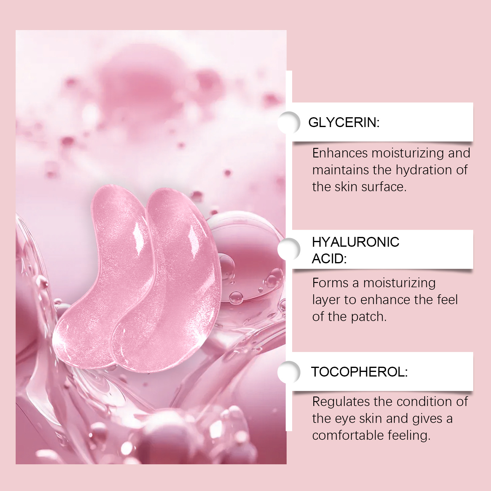 Masker Mata Kolagen Larut Air  - Collagen Under Eye Patches ulasan dan harga