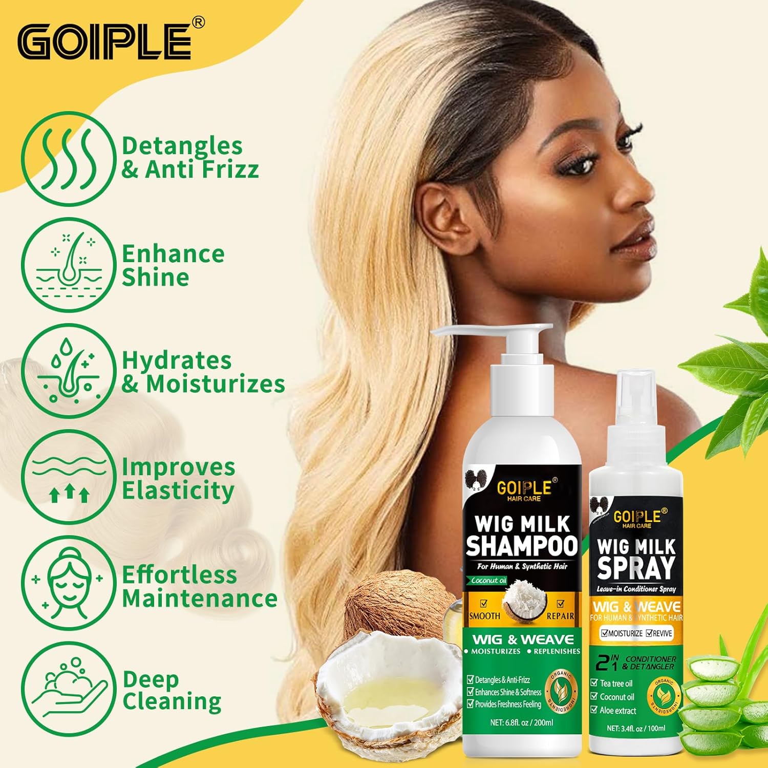 GOIPLE 3 in 1 Kit Perawatan Wi - Hair Care ulasan dan harga