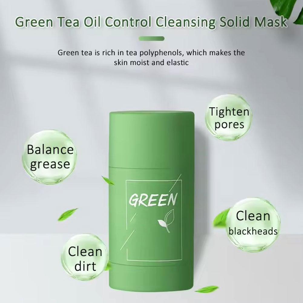 1/3 Buah Stik Tanah Liat Teh H - Green Tea Cleansing Clay Mask ulasan dan harga