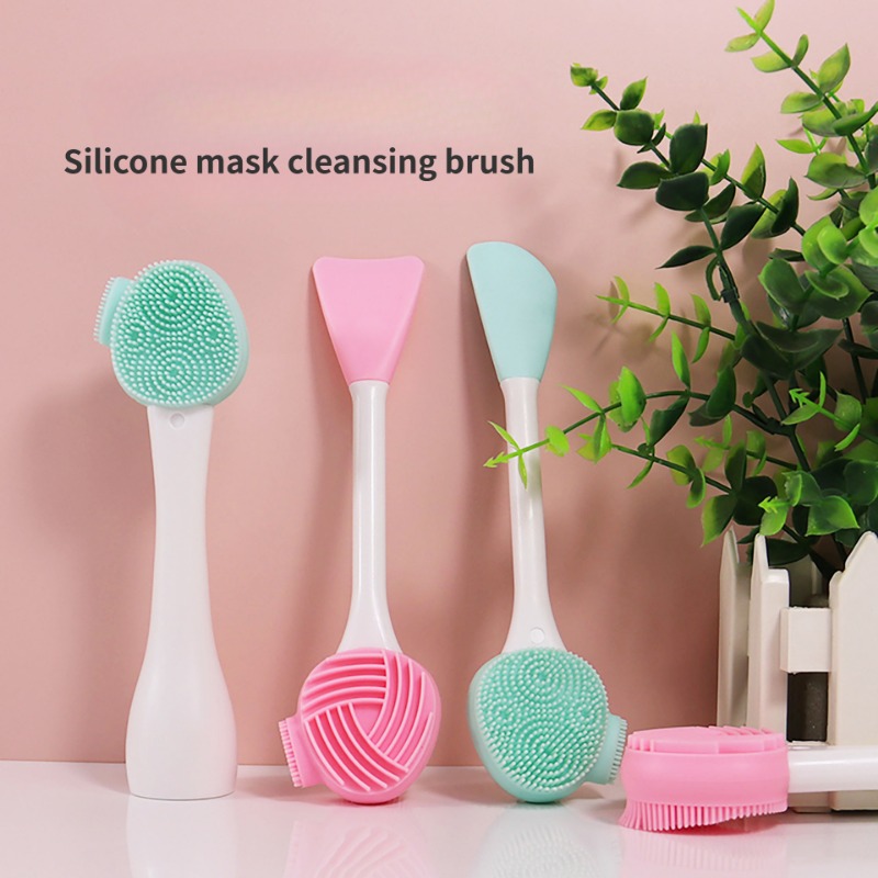 1 Buah Sikat Pembersih Serbagu - Silicone Face Scrubber Electric ulasan dan harga