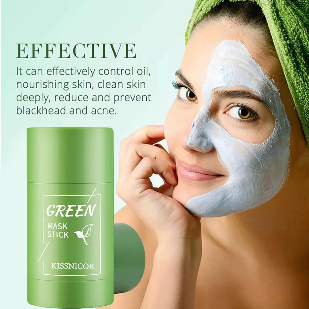 Masker Teh Hijau Stik Masker P - Green Tea Cleansing Clay Mask ulasan dan harga