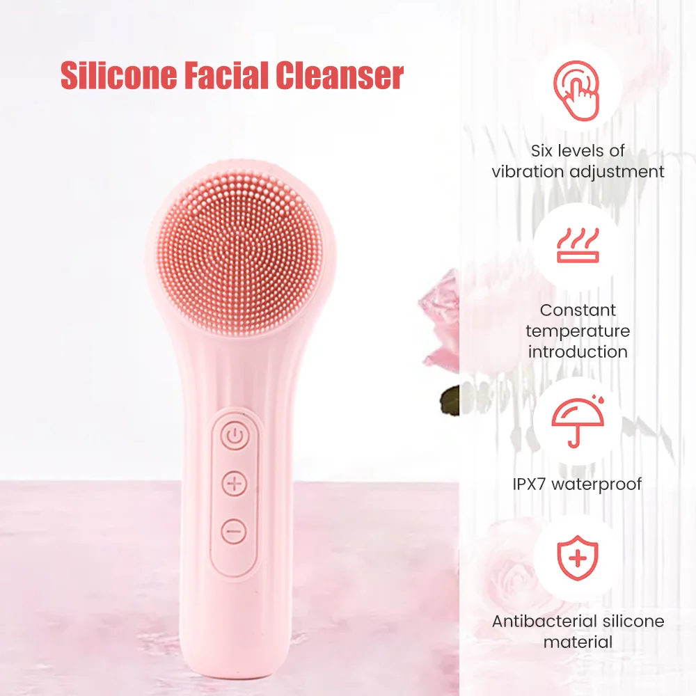 Sonic sikat wajah silikon pemb - Silicone Face Scrubber Electric ulasan dan harga