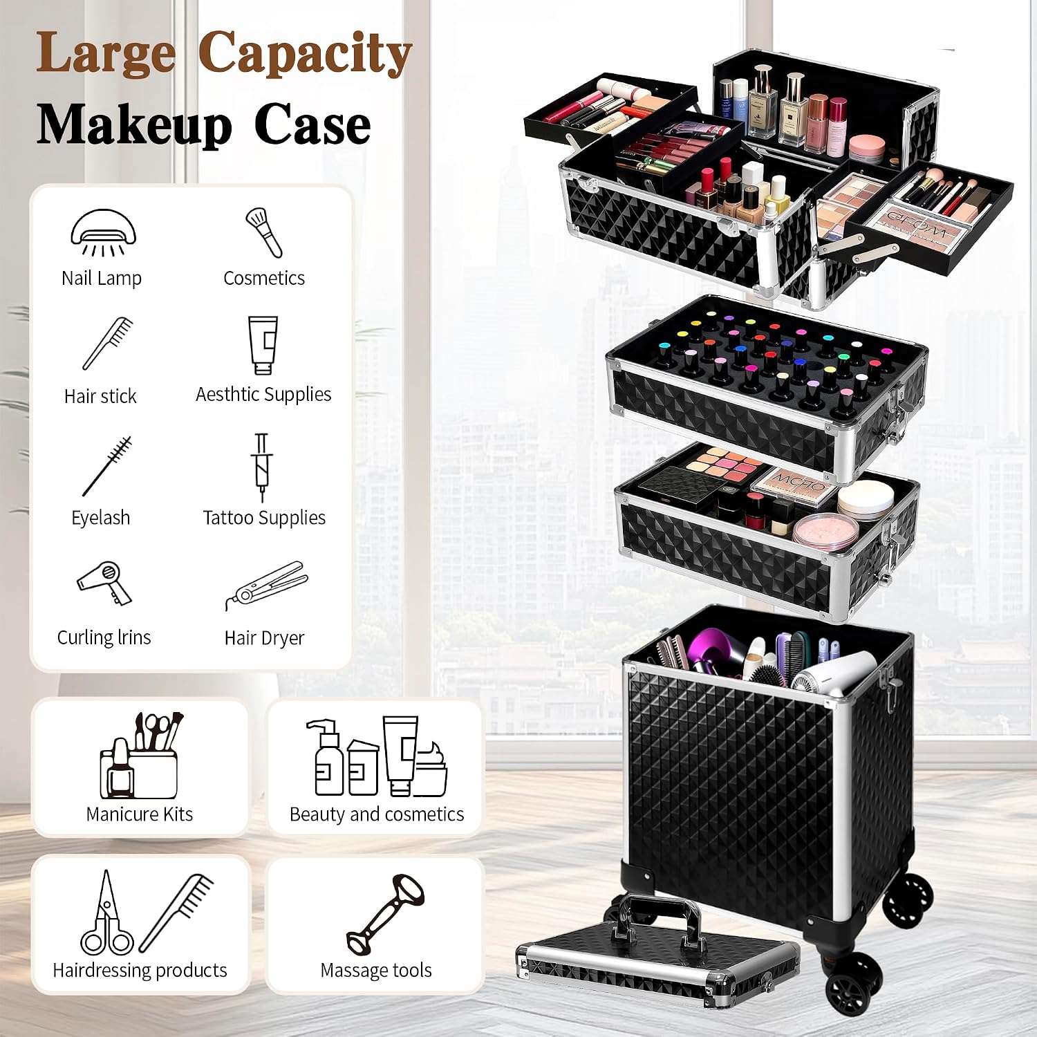 Koper Rias Beroda, Kotak Bagas - Makeup ulasan dan harga