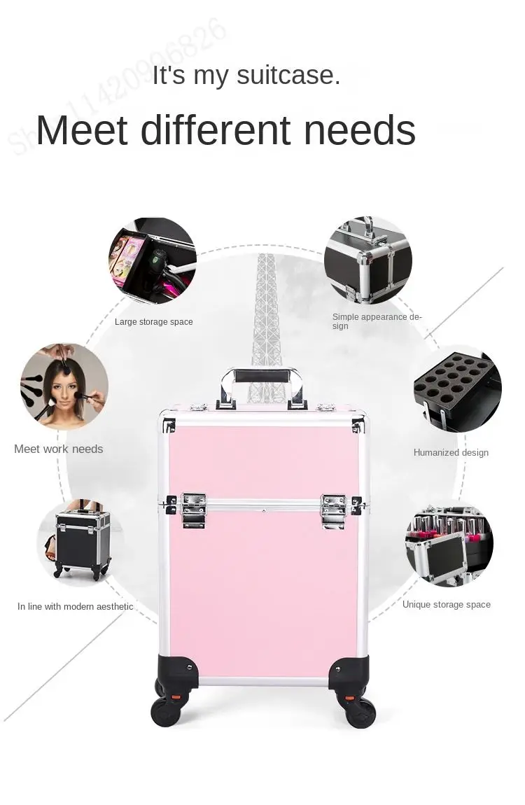Koper Troli Profesional Kapasi - Makeup ulasan dan harga