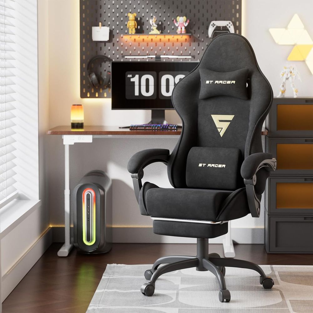 Kursi Gaming Ergonomis Berbaha - Massage ulasan dan harga