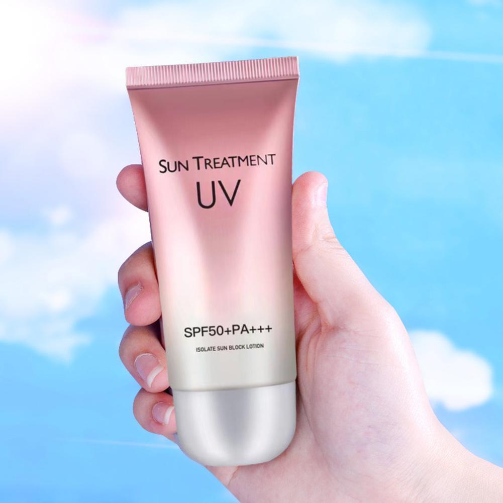 60Ml Krim Tabir Surya Tubuh Wa - Spf 50 Waterproof Sunscreen ulasan dan harga