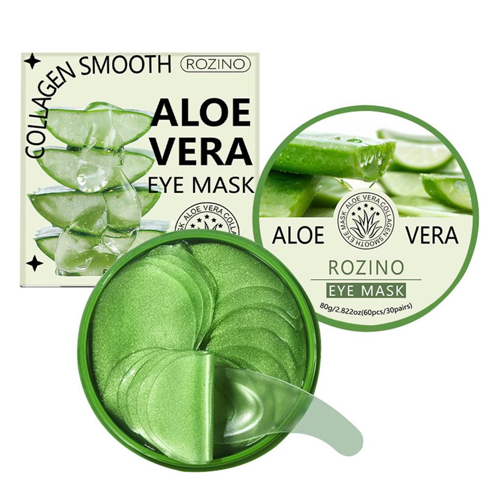 60pcs Masker Mata Kolagen Aloe - Collagen Under Eye Patches ulasan dan harga