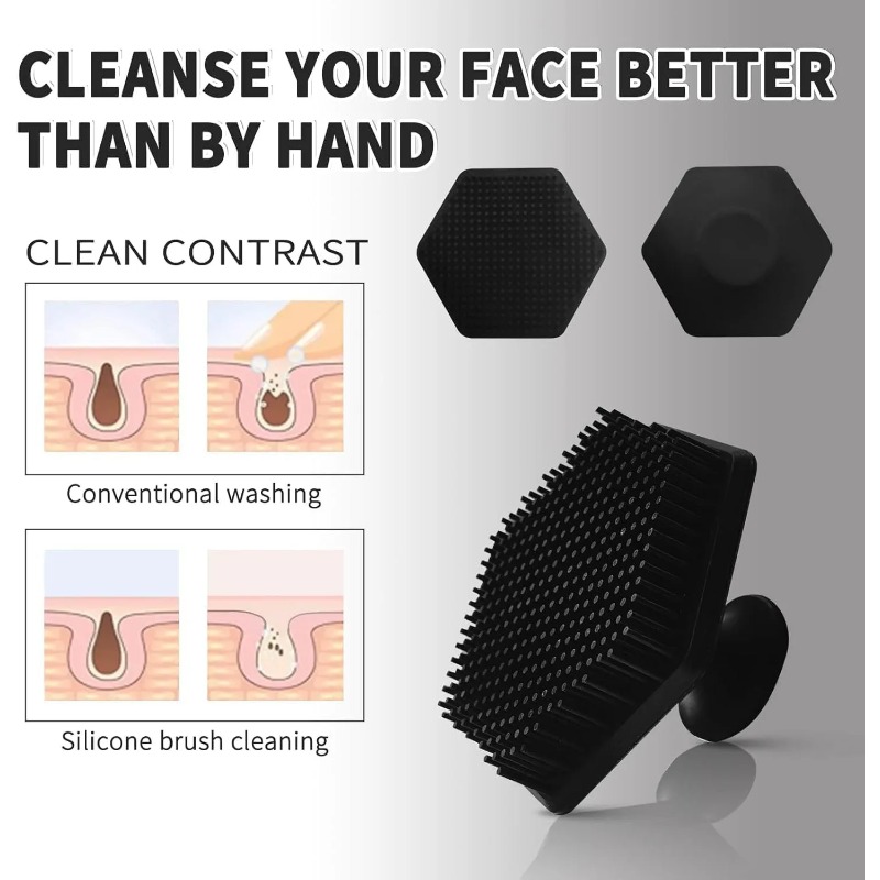 1 Sikat Pembersih Wajah Siliko - Silicone Face Scrubber Electric ulasan dan harga