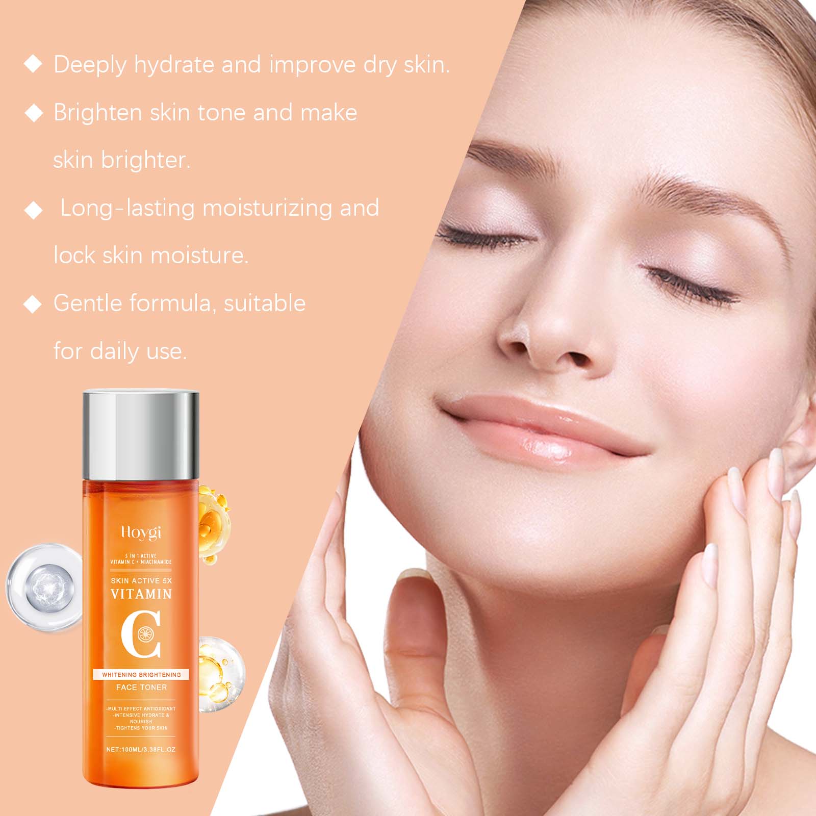 Toner Hidrasi Vitamin C Pelemb - Niacinamide Pore Shrinking Essence ulasan dan harga