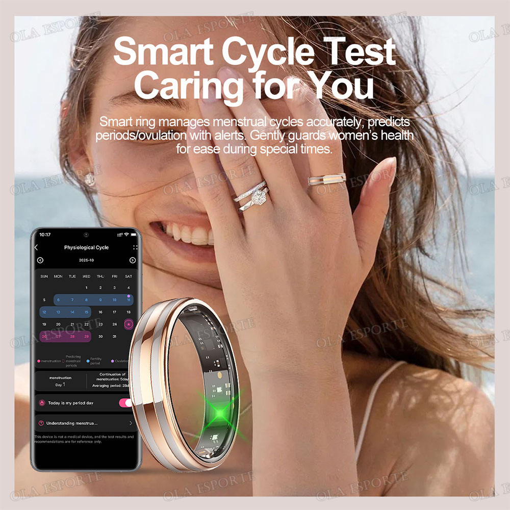 Cincin Pintar Tipis 6.3mm Baru - Health Monitors ulasan dan harga