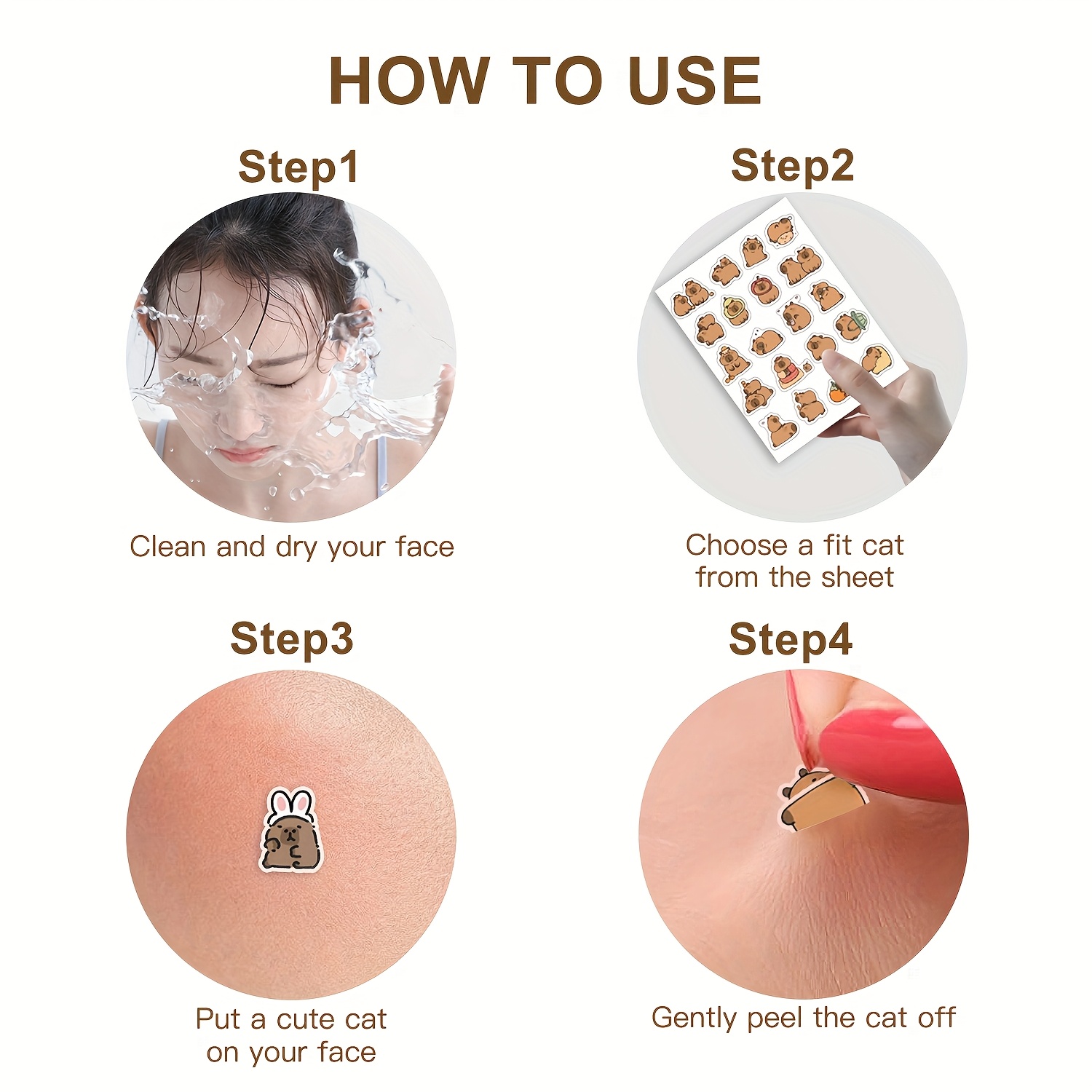 Plester Jerawat Bentuk Capybar - Skincare ulasan dan harga